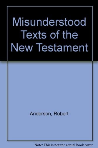 Misunderstood texts the new - misunderstood,